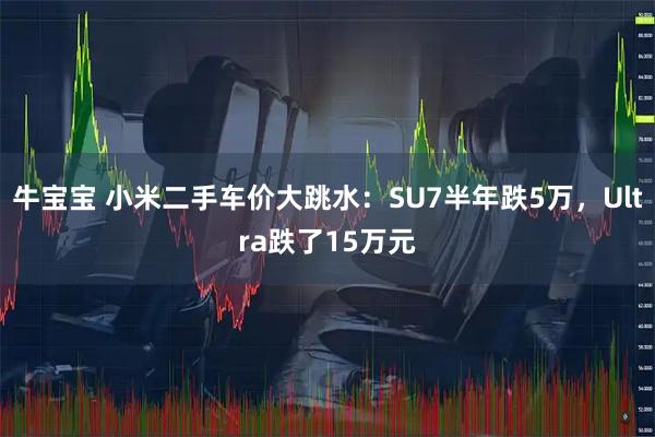 牛宝宝 小米二手车价大跳水：SU7半年跌5万，Ultra跌了15万元
